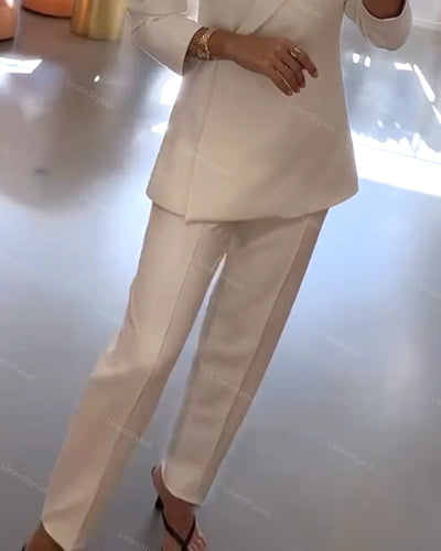 Mode-Set: Blazer und Hose