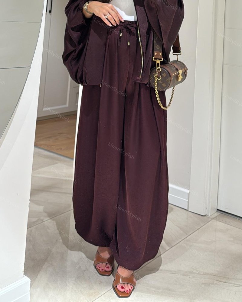 Lässiges Set aus Jacke und Hose