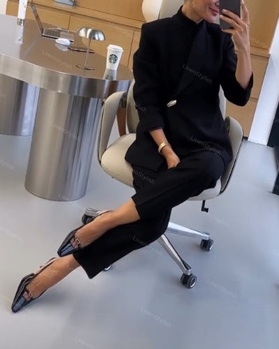 Mode-Set: Blazer und Hose